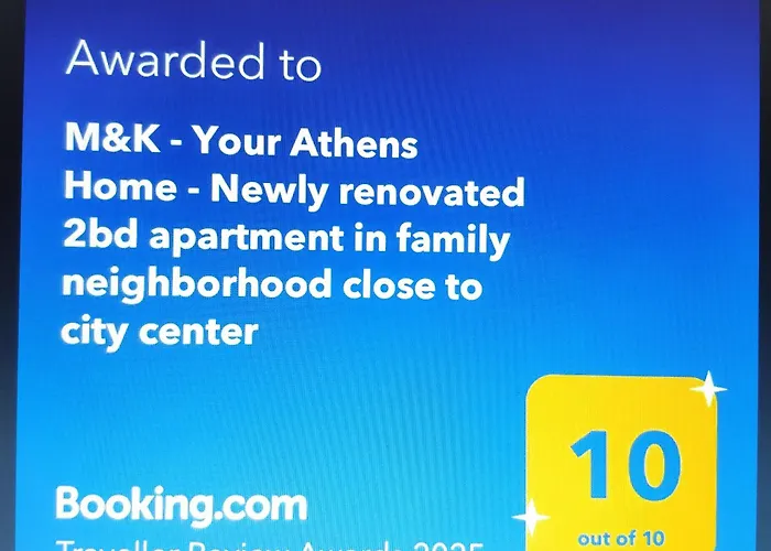 Μ&Κ - Your Athens Home - Νewly renovated 2bd apartment in family neighborhood close to city center